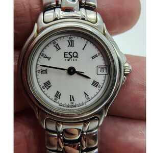 ESQ Swiss Esquire Quartz Ladies Date Watch 100386